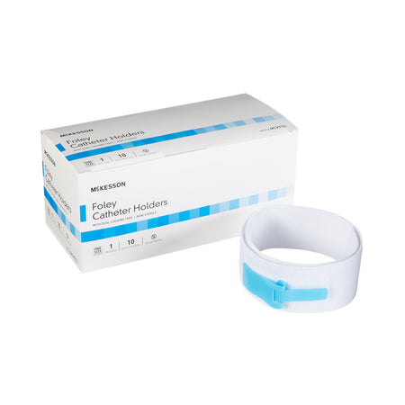 McKesson 1107740 Foley Catheter Holder Leg Strap With Dual-Locking Tabs, 2 x 24 Inch