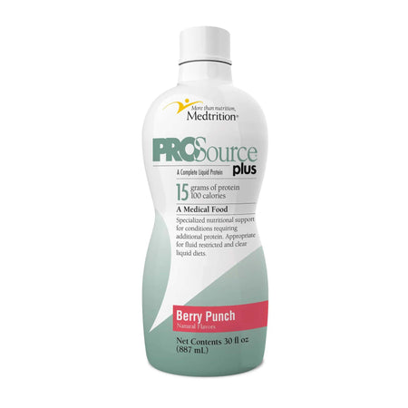 Medtrition/National Nutrition 11661 ProSource Plus Berry Punch Collagen and Whey Protein Formula