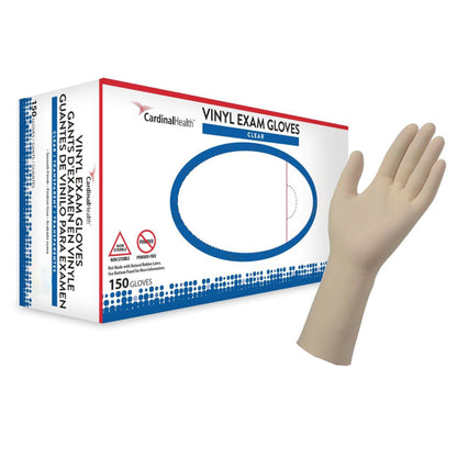Esteem™ Vinyl Exam Glove, Large, Clear