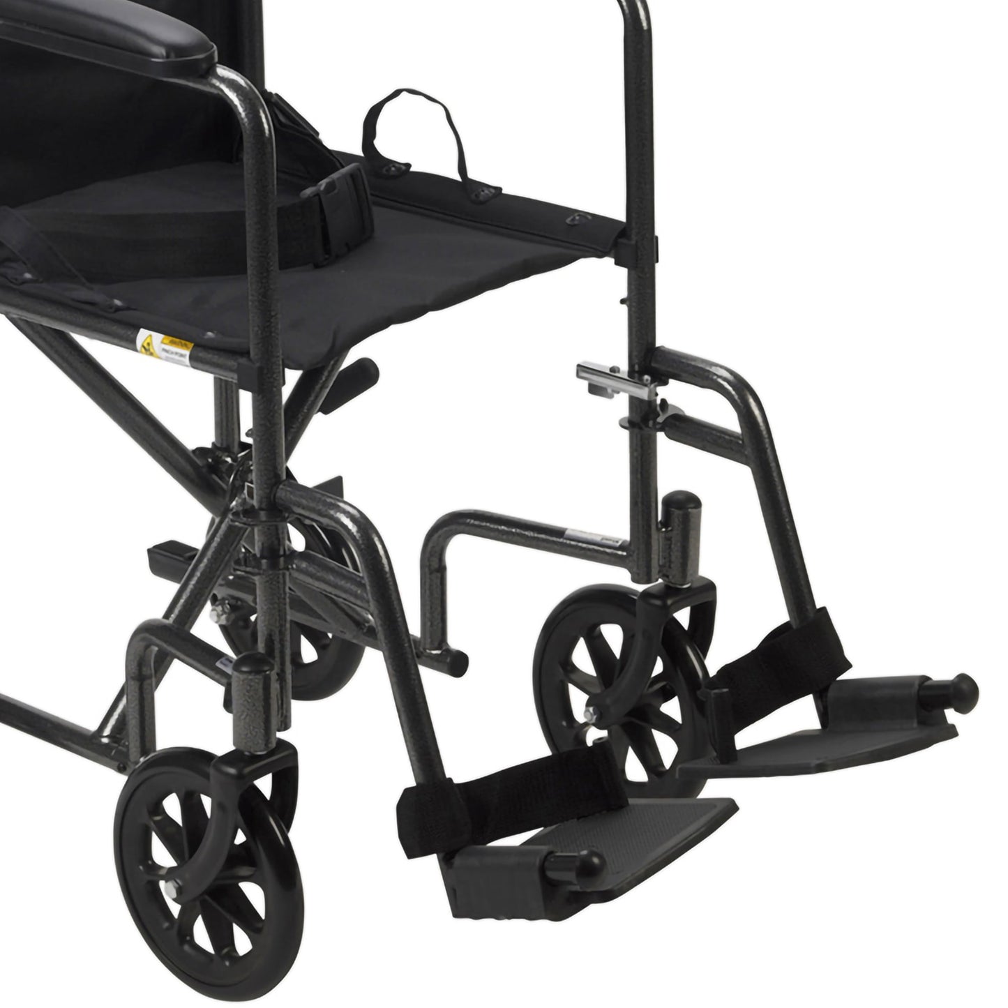 drive™ Lightweight Steel Transport Chair, 17-Inch Seat Width