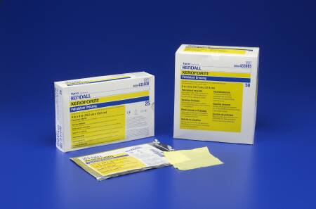 Cardinal 8884437201 Xeroform Nonocclusive Petrolatum Impregnated Dressing, 1 x 8 Inch