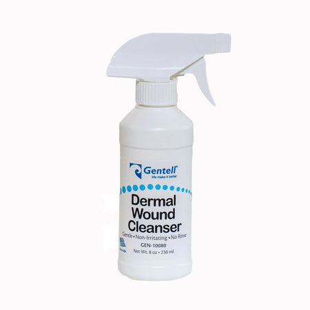 Gentell GEN-10080C Dermal Wound Cleanser, 8-ounce spray bottle