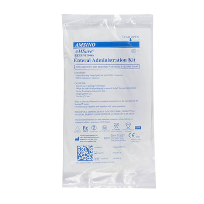 Amsino AMSure® Enteral Feeding Pump Spike Set with ENFit™ Connector