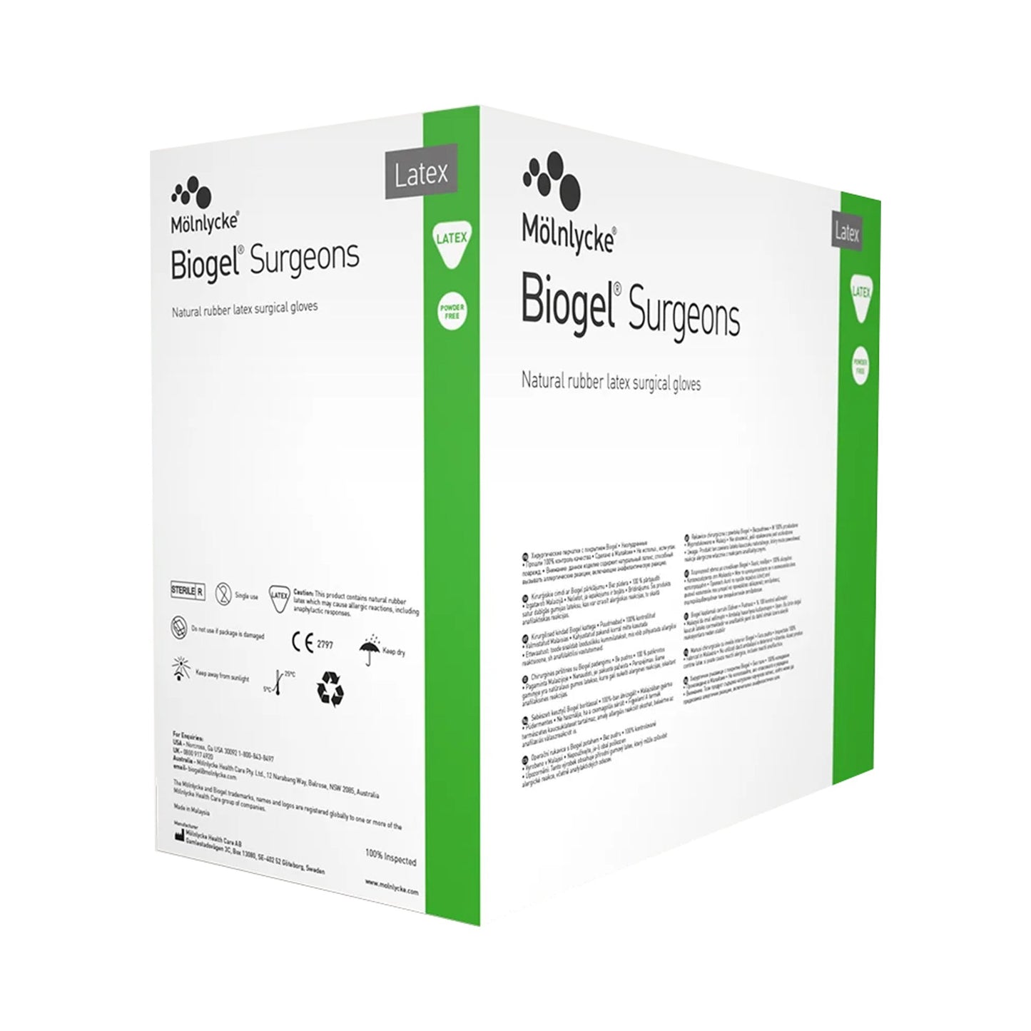 Biogel® Surgeons Latex Surgical Glove, Size 9, Straw Color