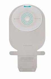 Coloplast 884578 SenSura Mio Flat 1-Piece Transparent Ostomy Pouch, 35mm Stoma