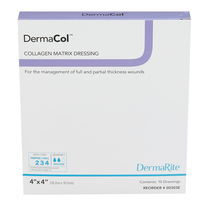 Dermarite DermaCol™ 00303E Collagen Dressing 4 x 4 Inch