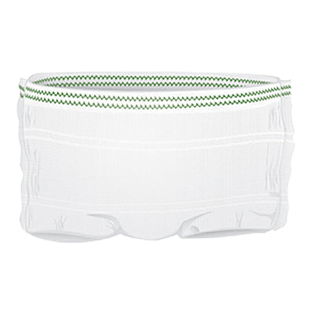 McKesson 884173 Unisex Knit Pant, Extra Large, X-Large, White / Green Waistband