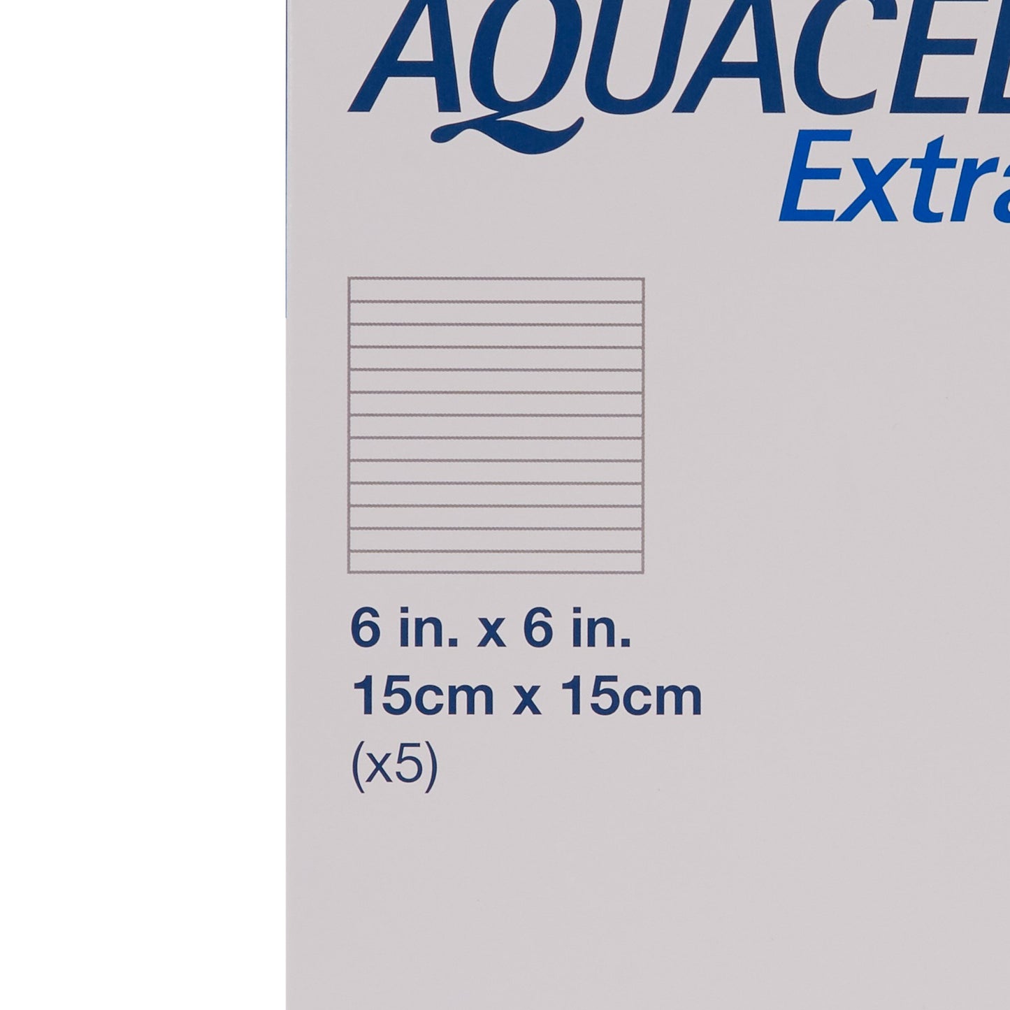 Convatec 420673 Aquacel® Extra™ Gelling Fiber Wound Dressing, 6 x 6 Inch