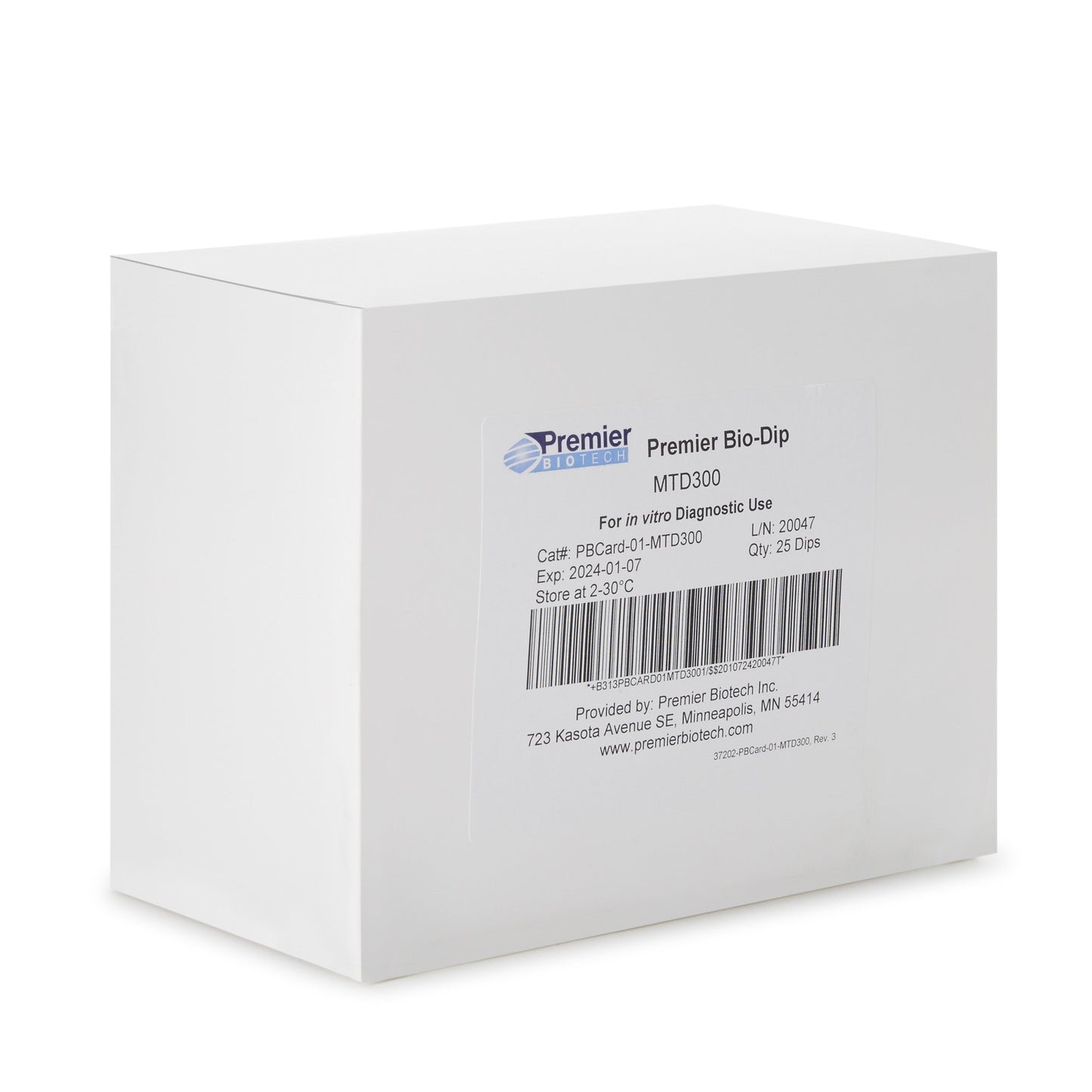 Premier Bio-Dip Single Drug (Methadone) Drugs of Abuse Test