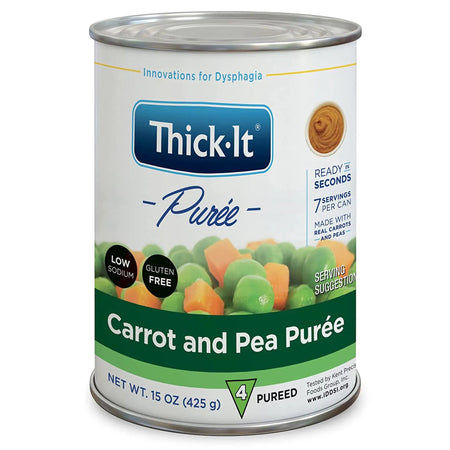 Kent Precision Foods H303-F8800 Thick-It Carrot and Pea Purée Thickened Food, 15-ounce Can
