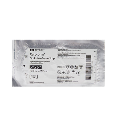Covidien™ Xeroform™ Petrolatum Impregnated Dressing, 5 x 9 inch