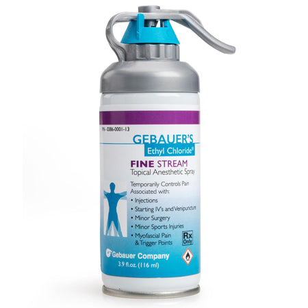 Gebauer 0038-6000-113 's Ethyl Chloride 100% Fine Stream 116 mL