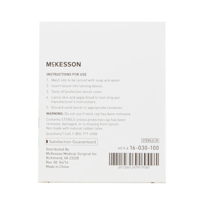 McKesson Lancet, 30 Gauge
