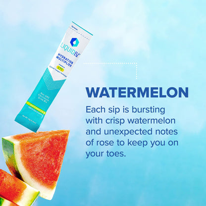 Oral Electrolyte Solution Liquid I.V.® Hydration Multiplier® Watermelon Flavor 0.56 oz.