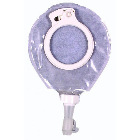Coloplast 14204 Uro 2-Piece Transparent Urostomy Pouch, Green Match
