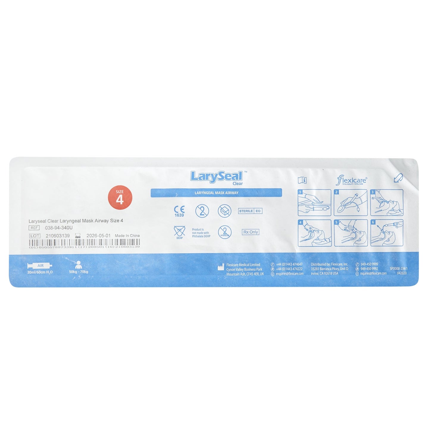 LarySeal™ Clear Laryngeal Mask