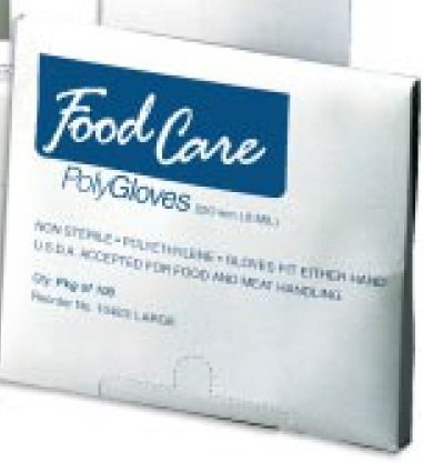Tidi Products 10473 Foodcare Food Service Glove, Large