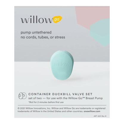 Duckbill Valve Set Willow Go™ For Willow® Go Breast Pump