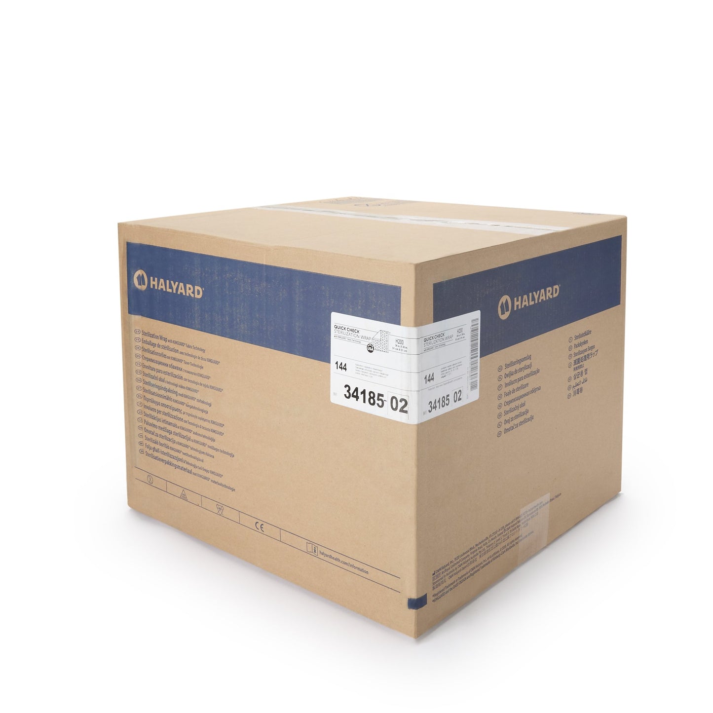 Quick Check H200 Sterilization Wrap, 36 x 36 Inch