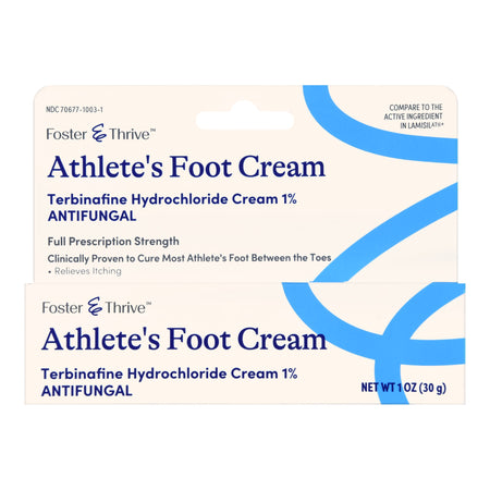 McKesson 70677100301 Foster & Thrive Terbinafine HCl Antifungal Cream