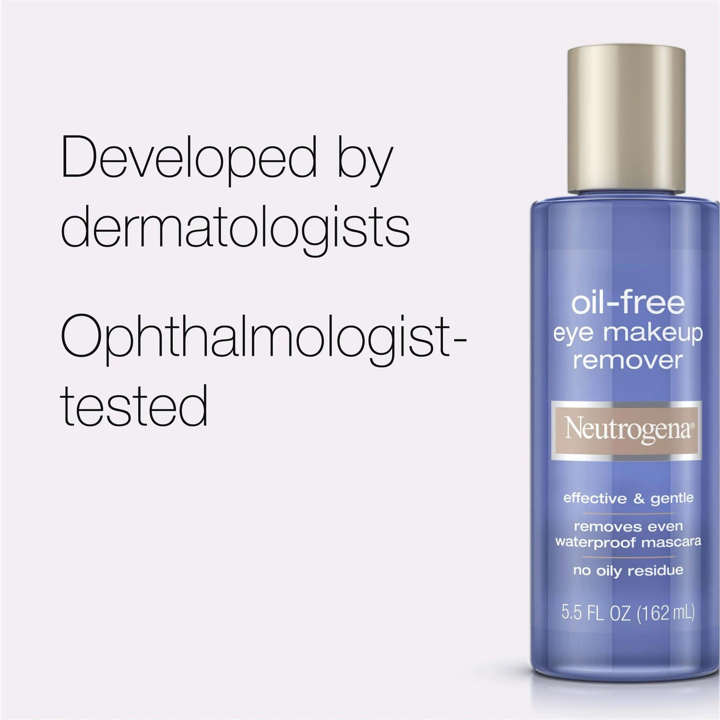 Eye Makeup Remover Neutrogena® Oil-Free Liquid 5.5 oz. Bottle Scented
