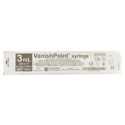 VanishPoint® Syringe with Hypodermic Needle