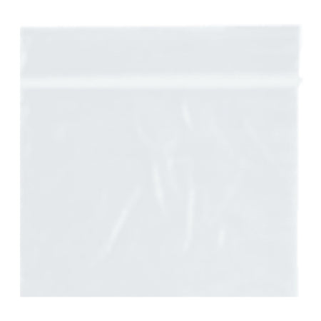 RD Plastics Company Reclosable Zip Bags, Clear, 2 x 2 in.