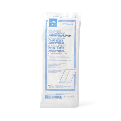 Caring® Sterile Abdominal Pad, 8 x 10 Inch
