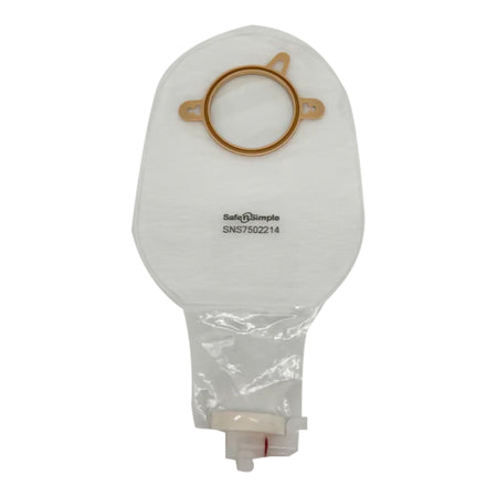 Safe N Simple SNS7502214 Urostomy Pouch Safe n Simple Two-Piece System 9 Inch Length