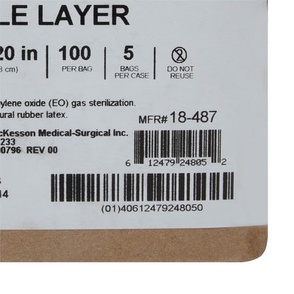 McKesson Single Layer Sterilization Wrap, 20 x 20 Inch