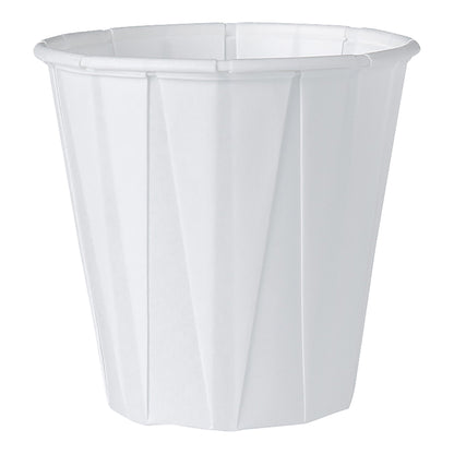 Solo Paper Souffle Cup, White, 3-1/2-ounce capacity