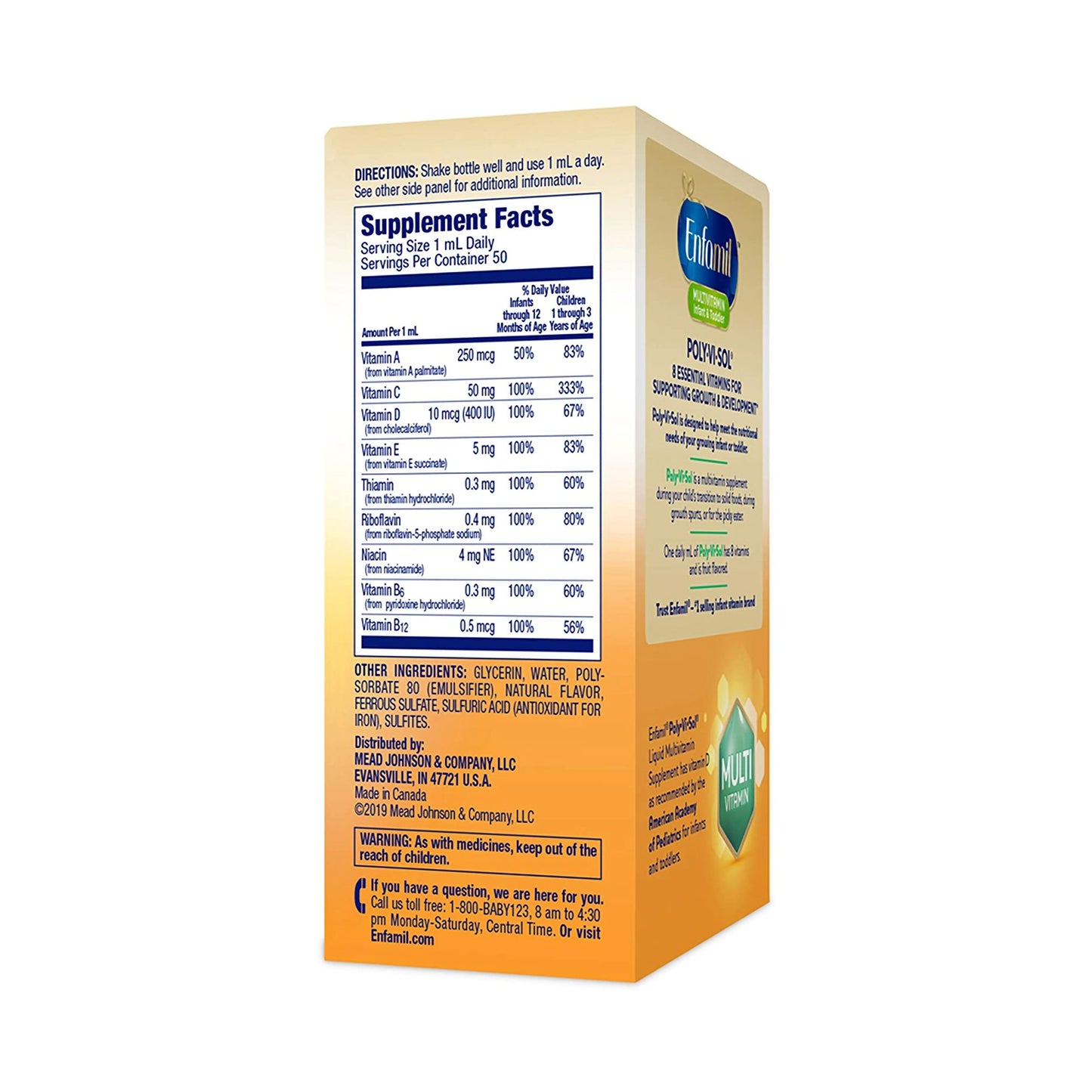 Poly·Vi·Sol® Vitamin A Pediatric Multivitamin Supplement