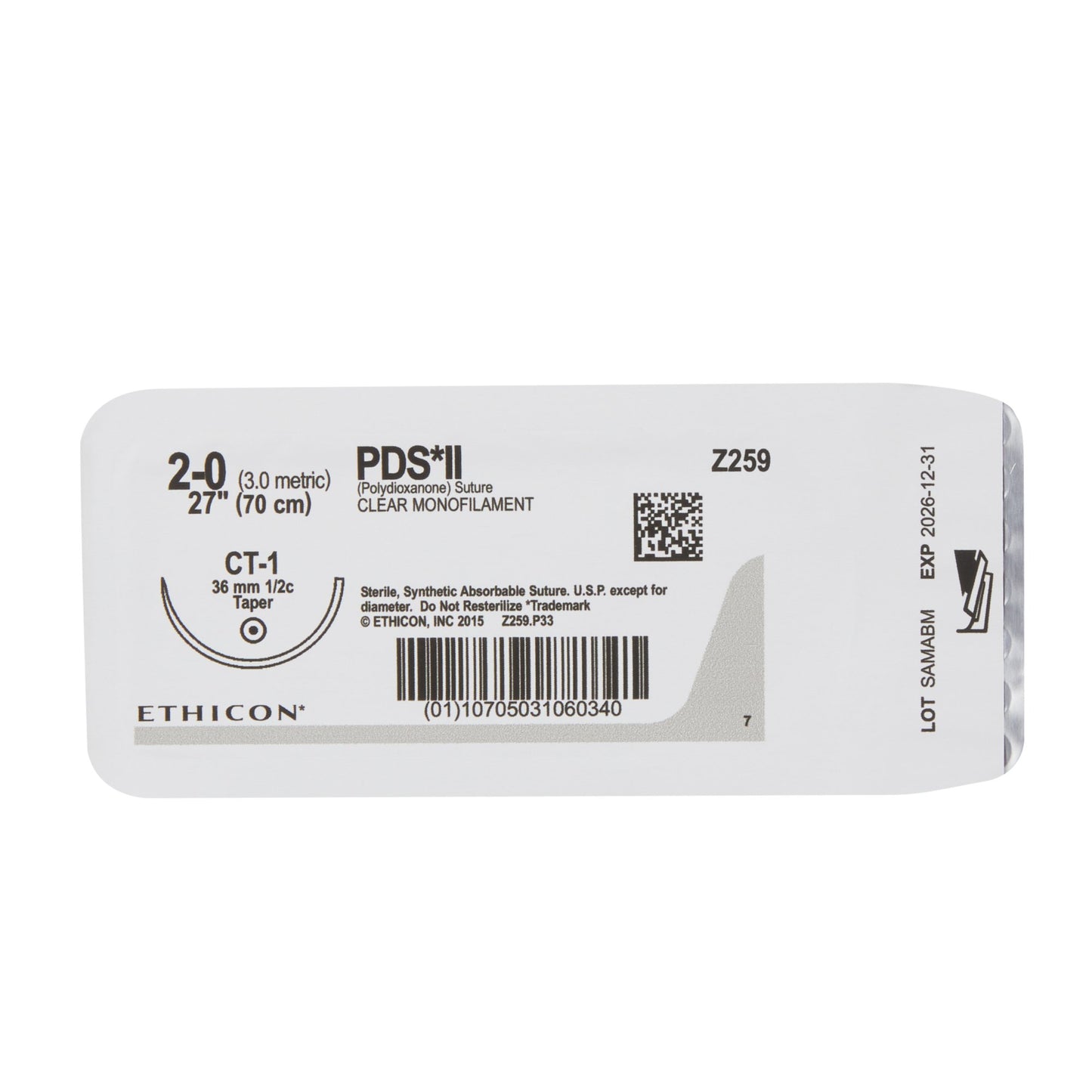 PDS™ II Suture with Needle