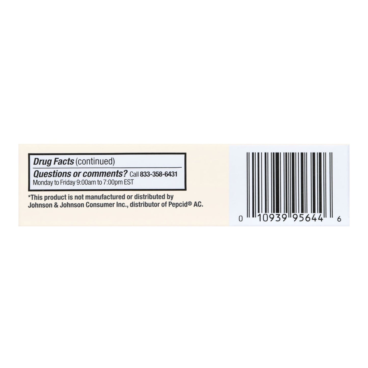 Foster & Thrive™ Original Strength Acid Reducer Famotidine Tablets 10 mg