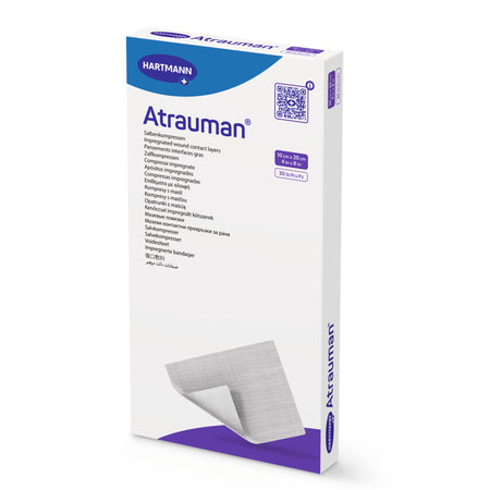 Hartmann 499536 Atrauman Impregnated Wound Contact Layer Dressing, 4 x 8 Inch