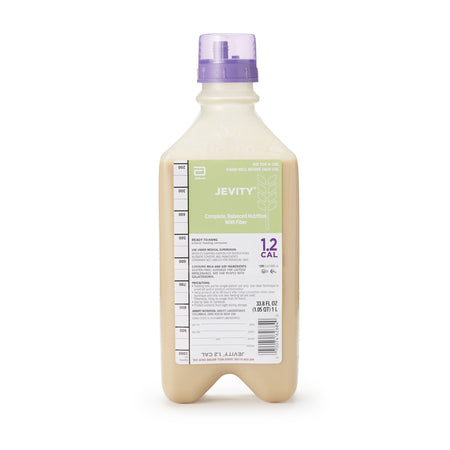 Abbott Nutrition 62683 Jevity 1.2 Cal Tube Feeding Formula, 33.8 oz. Ready to Hang Carton