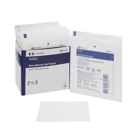 Cardinal 1050 Telfa Nonadherent Dressing, 3 x 4 Inch