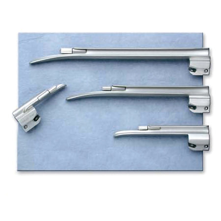 McKesson 4084MM Laryngoscope Blade Miller Type Conventional Light Adult NonSterile