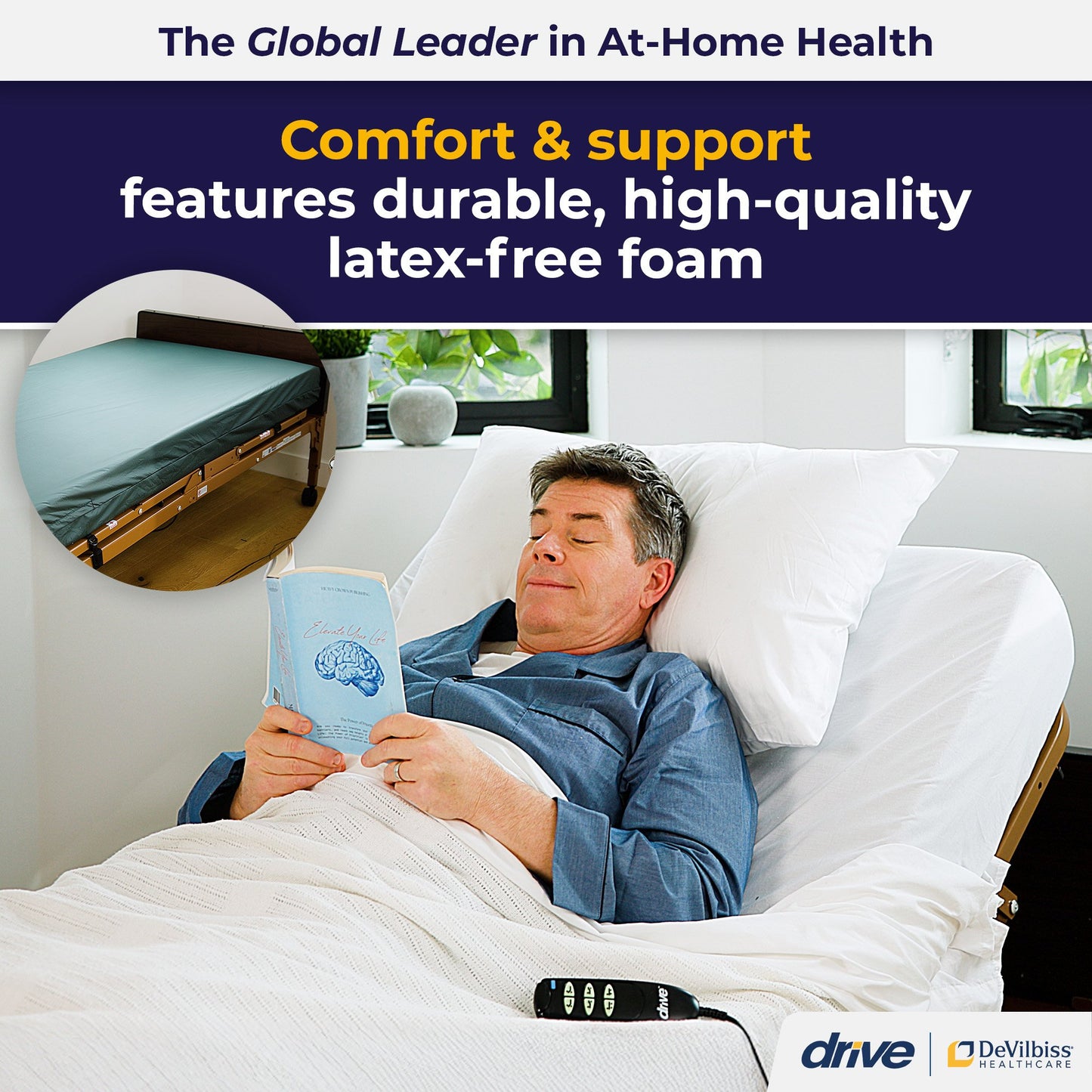 drive™ Quick 'N' Easy Comfort Bed Mattress