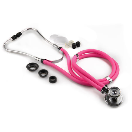McKesson 01-641NPGM Lumeon Sprague Rappaport Stethoscope Double Lumen Pink 641NPGM