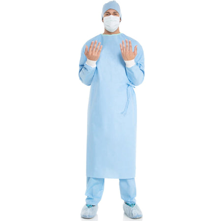 O&M Halyard Inc 95221 ULTRA Reinforced Surgical Gown with Towel