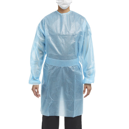McKesson 16-54KVM Full Back Chemotherapy Procedure Gown, Medium
