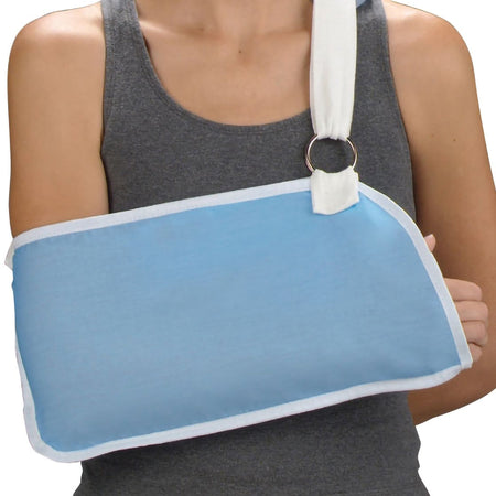 Arm Sling with Shoulder Pad PremierPro™ O-Ring / Hook and Loop Strap Closure Child Size