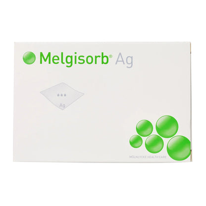 Melgisorb® Ag Calcium Alginate Dressing with Silver, 6 x 6 Inch