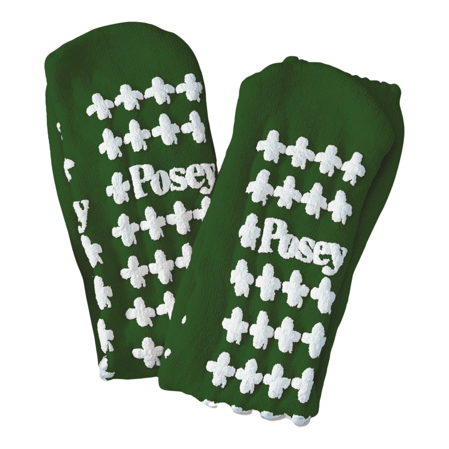 Posey® Fall Management Slipper Socks Standard Green