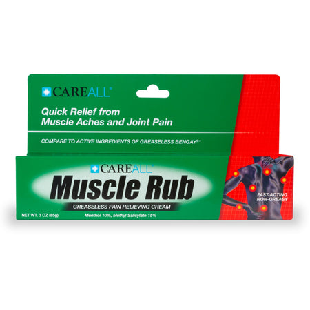 New World Imports MUS3 CareAll Menthol / Methyl Salicylate Topical Pain Relief