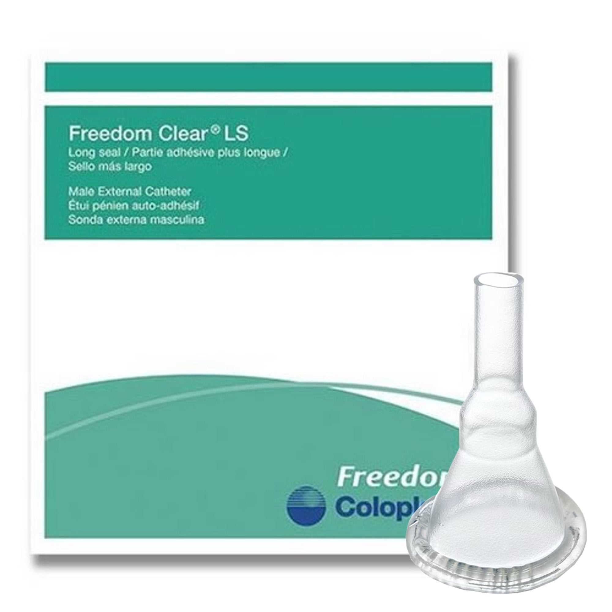 Freedom Clear® LS Male External Catheter, Small – Lexicon Medical Supply