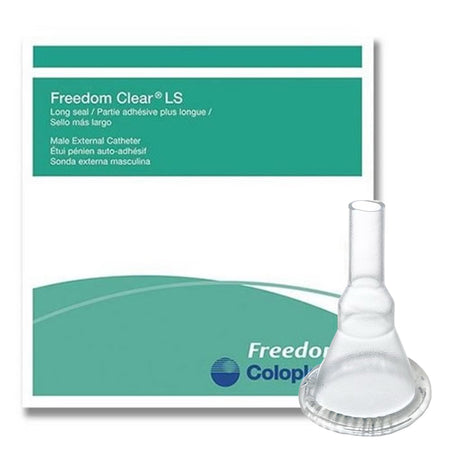 Coloplast 5190 Freedom Clear LS Male External Catheter, Small