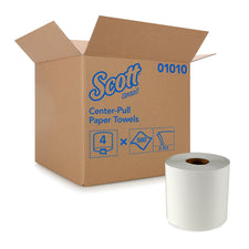 Scott Paper Towel Center-Pull Roll, Perforated, 8