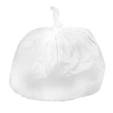 Colonial Bag Extra Heavy Duty Tuff Trash Bag, White, 33 gal.